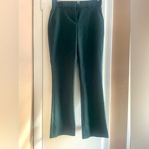 Mid-rise boot cut dress pants